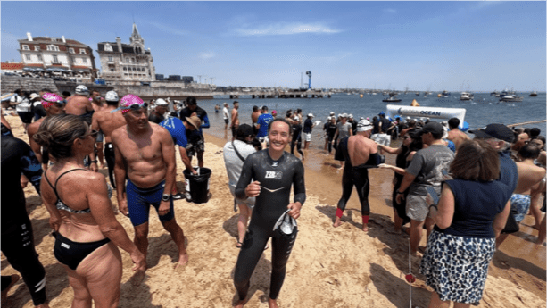 A minha primeira prova em águas abertas: mais do que apenas uma medalha